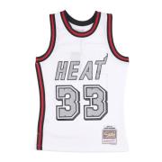 NBA Cracked Cement Swingman Jersey Mitchell & Ness , White , Heren