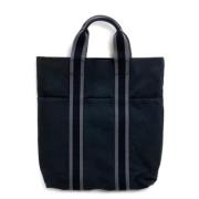 Pre-owned Cotton handbags Hermès Vintage , Black , Dames