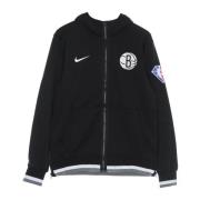 NBA Dri Fit Zip Hoodie Sweatshirt Nike , Black , Heren