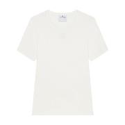 Witte T-shirts en polo's voor vrouwen Courrèges , White , Dames