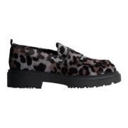 Dierenprint School Mocassin Grijs Hoff , Gray , Dames