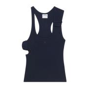 Blauwe Topwear voor Vrouwen Courrèges , Blue , Dames