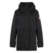 Technische Windbreaker met Verstelbare Taille Canada Goose , Black , D...