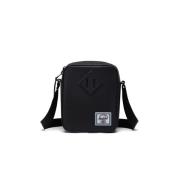 Zwarte Crossbody Tas met Verstelbare Band Herschel , Black , Unisex