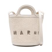 Beige Handtas voor Vrouwen Marni , Beige , Dames