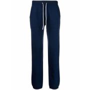 Merino Wol Blauwe Broek Aw24 MC2 Saint Barth , Blue , Heren