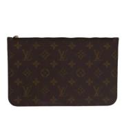 Pre-owned Canvas clutches Louis Vuitton Vintage , Brown , Dames