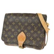 Pre-owned Canvas louis-vuitton-bags Louis Vuitton Vintage , Brown , Da...