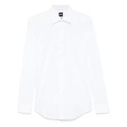 Witte Overhemden Collectie Hugo Boss , White , Heren