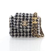 Pre-owned Leather chanel-bags Chanel Vintage , Black , Dames