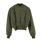 Polyamide Bomberjack MM6 Maison Margiela , Green , Dames