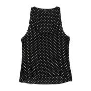 Zijden Tanktop Wardrobe.nyc , Black , Dames