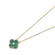 Pre-owned Metal necklaces Van Cleef & Arpels Pre-owned , Green , Dames