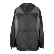 Nylon buitenkleding jas Moncler , Black , Dames