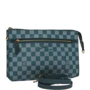 Pre-owned Canvas louis-vuitton-bags Louis Vuitton Vintage , Blue , Dam...