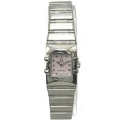 Pre-owned Glass watches Omega Vintage , Pink , Dames