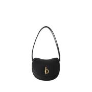 Gewatteerde Rocking Horse Tas - Zwart Burberry , Black , Dames