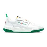 Leren sportschoenen Casablanca , White , Dames