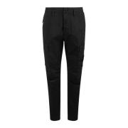 Cargo broek met meerdere zakken Stone Island , Black , Heren