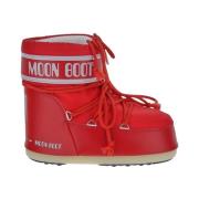 Lage Nylon Schoen van synthetische stof Moon Boot , Red , Heren