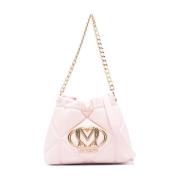 Stijlvolle Dames Schoudertas Love Moschino , Pink , Dames