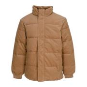 Velvet Layton Jas met hoge hals Carhartt Wip , Beige , Heren