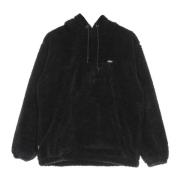 Zwarte Polar Fleece Hoodie met Sherpa Obey , Black , Heren