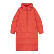 Puffer donsjas met capuchon normaal Marc O'Polo , Red , Dames