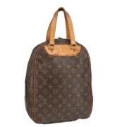 Pre-owned Canvas handbags Louis Vuitton Vintage , Brown , Dames