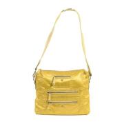 Gele Stoffen Handtas Tod's , Yellow , Dames