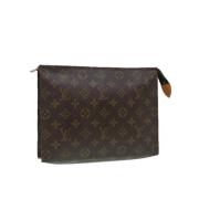 Pre-owned Canvas louis-vuitton-bags Louis Vuitton Vintage , Brown , Da...