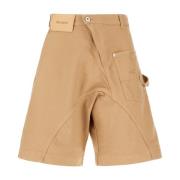 Stijlvolle Bermuda Shorts voor de Zomer JW Anderson , Beige , Heren