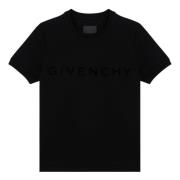 Korte mouwen ronde hals T-shirt Givenchy , Black , Dames