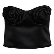 Top met boothals in trendy stijl Marc Jacobs , Black , Dames