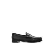 Leren schoenen type loafers Max Mara , Black , Dames