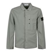 Stijlvolle Overshirt voor Mannen Stone Island , Green , Heren