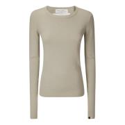 Casual Katoenen T-Shirt voor Mannen Extreme Cashmere , Beige , Dames