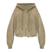 Hoodie R13 , Beige , Dames