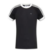 T-shirt met logo Adidas Originals , Black , Heren