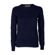 Kasjmier Ronde Hals Dames Trui Jucca , Blue , Dames