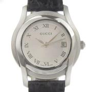 Pre-owned Metal watches Gucci Vintage , Gray , Dames