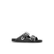 Leren slides Billie IRO , Black , Dames