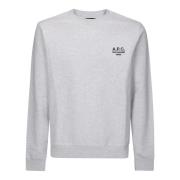 Standard Sweat Rue Madame Sweater A.p.c. , Gray , Heren