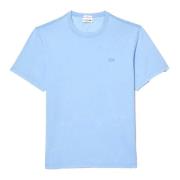 Celeste Toned Logo Tee Lacoste , Blue , Heren