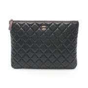 Pre-owned Fabric chanel-bags Chanel Vintage , Black , Dames