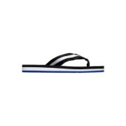 Zwarte Web Flip Flop Slippers Champion , Black , Heren