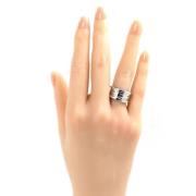 Pre-owned White Gold rings Bvlgari Vintage , Gray , Dames