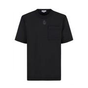 Zwart T-shirt Alexander McQueen , Black , Heren