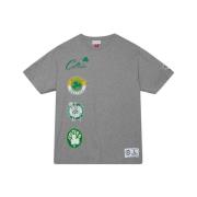 Boston Celtics City Collection Tee Mitchell & Ness , Gray , Heren