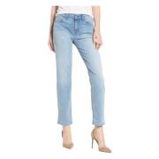 Slim Fit Jeans 7 For All Mankind , Blue , Dames